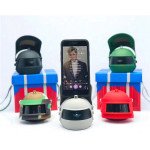 Wholesale Cool Helmet PUBG Design Portable Bluetooth Wireless Speaker with Phone Holder (Black)