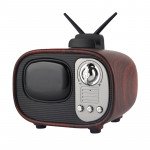 Wholesale Retro Classic Radio Design Portable Bluetooth Speaker B3 (Brown)