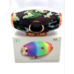 Wholesale Premium Rainbow LED Light Portable Bluetooth Speaker F1 (Camo)