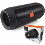 Wholesale Loud Sound Portable Bluetooth Speaker with Power Bank Feature H3-B (Black)