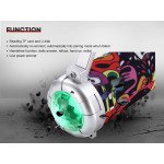 Wholesale Disco Beam LED Light Projector Bluetooth Speaker with Carry Handle J15 (Navy Blue)