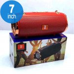 Wholesale Chrome Design Bluetooth Speaker with Carry to Go Strap E61 (Red)