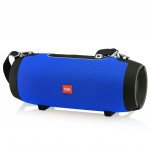 Wholesale Carry to Go Large Drum Design Portable Bluetooth Speaker with Phone Holder E66 (Blue)