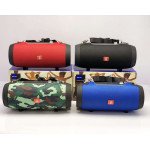 Wholesale Carry to Go Large Drum Design Portable Bluetooth Speaker with Phone Holder E66 (Blue)