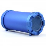 Wholesale Outdoor Drum Style Portable Bluetooth Speaker MHS002 (Blue)