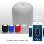 Wholesale Round Shape Sound Pod Portable Bluetooth Speaker with Power Bank Feature Mini8+ (Black)