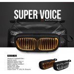 Wholesale Mega Bass Car Grill Design Portable Wireless Bluetooth Speaker (NBS11 Black)