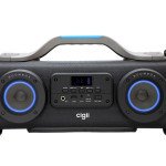 Wholesale Mega Heavy Duty BoomBox Portable Bluetooth Speaker with Carry Handle SH01 (Black)