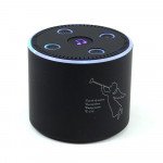 Wholesale LED Light Angel Active Portable Bluetooth Speaker T-218 (Black)