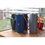 Wholesale Extreme Drum Style Portable Bluetooth Speaker with Handle Strap TG109 (Blue)