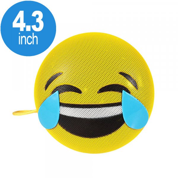 Wholesale Emoji Loud Sound Portable Bluetooth Speaker with Strap and USB Slot YM-032 (LOL)