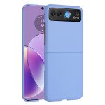 Wholesale Glossy Dual Layer Armor Defender Hybrid Protective Case Cover for Motorola Razr 2023 (Purple)