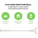 Wholesale Lightning to 3.5mm Hi-Fi Audio Adapter iPhone Auxiliary Cable Crystal-Clear Sound Transmission