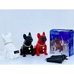 Wholesale French Bulldog Bluetooth Speaker - Powerful Sound, Unique Dog Design M15 for Universal Cell Phone And Bluetooth Device (Red)