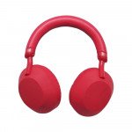 Wholesale Foldable Design Bluetooth Wireless Headphones with Plush Earcups, Built-In Mic, & Noise Reduction WHXM5 for Universal Cell Phone And Bluetooth Device (Red)